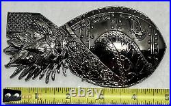USN US Navy Offical Challenge Coin. Aloha Navy Chief Navy Pride With Stand 5