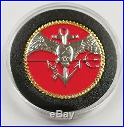 USN US Navy SEAL TEAM 10 Troop 2 Naval Special Warfare Development Group Coin
