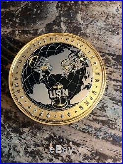 USN UUV Chief Mess Extend The Reach Navy Challenge Coin Mint Rare