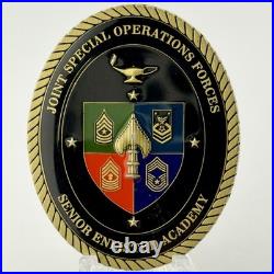 USSOCOM JSOFSEA Senior Enlisted Academy JSOU Special Operations Challenge Coin