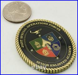 USSOCOM JSOFSEA Senior Enlisted Academy JSOU Special Operations Challenge Coin