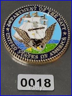 USS Abraham Lincoln CVN72 Aircraft Carrier Insignia Navy Challenge Coin