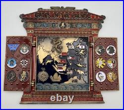 USS Carl Vinson (CVN-70) Plaque Gates of the Pacific 2018 Deployment