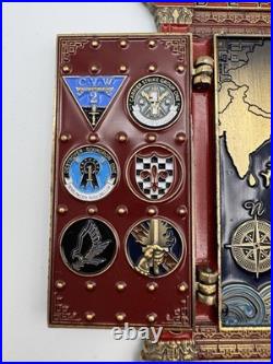 USS Carl Vinson (CVN-70) Plaque Gates of the Pacific 2018 Deployment