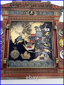 USS Carl Vinson (CVN-70) Plaque Gates of the Pacific 2018 Deployment