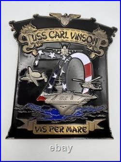 USS Carl Vinson (CVN-70) Plaque Gates of the Pacific 2018 Deployment