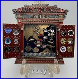USS Carl Vinson (CVN-70) Plaque Gates of the Pacific 2018 Deployment