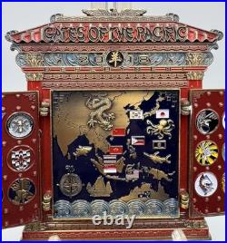USS Carl Vinson (CVN-70) Plaque Gates of the Pacific 2018 Deployment
