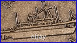 USS Chief MCM 14 CPO Plankowner Challenge Coin And Keychain Lot 1994 US Navy CMC