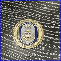 USS Chief MCM-14 Challenge Coin Navy Chief CPO