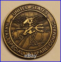 USS Chinook (PC-9) Naval Special Warfare Command Navy Challenge Coin