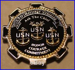 USS Constitution Chief's Mess ser #2010 191 Navy Challenge Coin