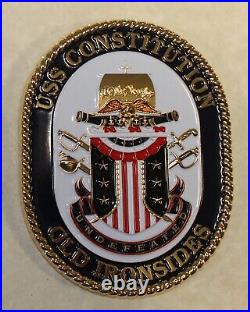 USS Constitution Old Ironsides Navy Chiefs Mess Challenge Coin