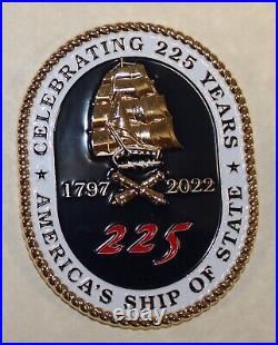 USS Constitution Old Ironsides Navy Chiefs Mess Challenge Coin