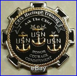 USS Constitution Old Ironsides ser#7327 Chiefs Navy Challenge Coin