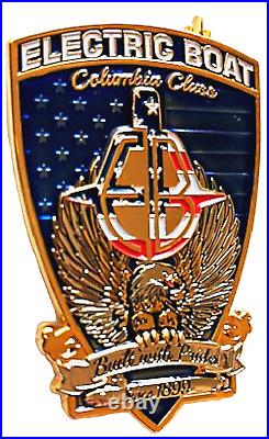 USS District of Columbia SSBN-826 Electric Boat Colombia class challenge coin