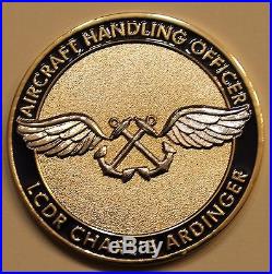 USS Enterprise CVN-65 Aircraft Handling Officer Navy Challenge Coin