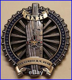 USS George H. W. Bush (CVN-77) Chief's Mess Navy Challenge Coin
