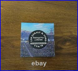 USS Gerald R. Ford CVN 78 USN Aircraft Carrier Plankowner Challenge Coin /3500