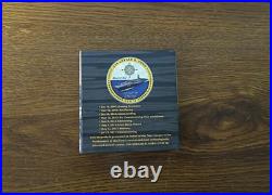 USS Gerald R. Ford CVN 78 USN Aircraft Carrier Plankowner Challenge Coin /3500