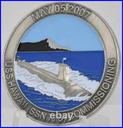 USS Hawaii SSN 776 US Navy Submarine Numbered Challenge Coin