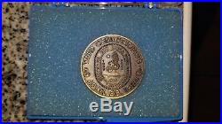 USS Iowa BB-61 Third Commissioning April 28, 1984 Navy Challenge Coin/Medal UNC