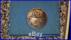 USS Iowa BB-61 Third Commissioning April 28, 1984 Navy Challenge Coin/Medal UNC