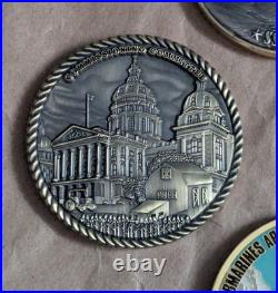 USS Iowa SSN 797 US Navy Virginia Class Submarine Challenge Coins