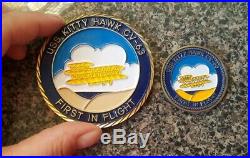 USS Kitty Hawk CV-63 Aircraft Carrier Navy Flight Challenge Coin & Medallion