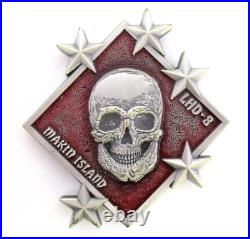 USS Makin Island Challenge Coin Wardroom Gung Ho USN Amphibious Assault Ship