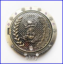 USS Michael Monsoor (DDG-1001) Chief's Mess Navy CPO Challenge Coin