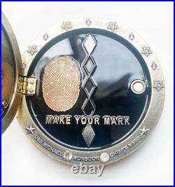 USS Michael Monsoor (DDG-1001) Chief's Mess Navy CPO Challenge Coin