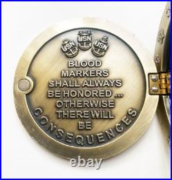 USS Michael Monsoor (DDG-1001) Chief's Mess Navy CPO Challenge Coin
