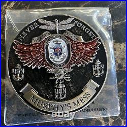 USS Michael Murphy CPO Challenge Coin Early Version USN Navy Chief
