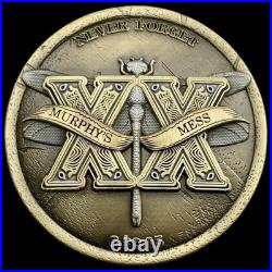 USS Michael Murphy DDG-112 Challenge Coin CPO Mess Navy Red Wings