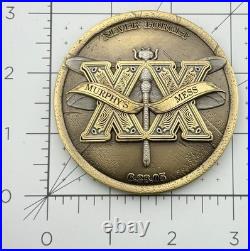 USS Michael Murphy DDG-112 Challenge Coin CPO Mess Navy Red Wings