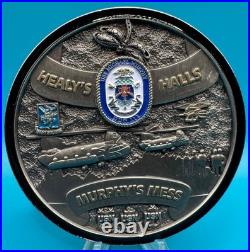 USS Michael Murphy DDG-112 Chiefs Murphy's Mess CPO Navy Healy's Challenge Coin