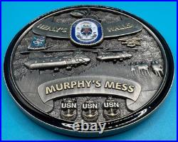 USS Michael Murphy DDG-112 Chiefs Murphy's Mess CPO Navy Healy's Challenge Coin