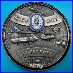 USS Michael Murphy DDG-112 Chiefs Murphy's Mess CPO Navy Healy's Challenge Coin