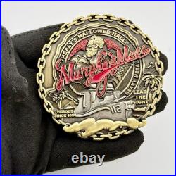 USS Michael Murphy DDG-112 Navy SEAL Challenge Coin Murph's Mess Red Wings