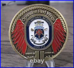 USS Michael Murphy DDG-112 Operation RED WINGS Navy SEAL Challenge Coin