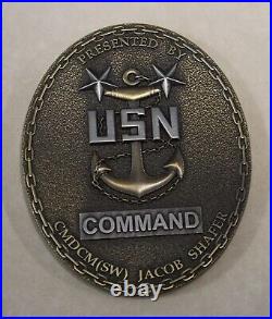 USS Michael Murphy DDG-112 SEAL Command Master Chief Shafer Navy Challenge Coin