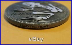 USS Michael Murphy Navy SEAL SDVT-1 Glowing Bone Frog Navy Challenge Coin