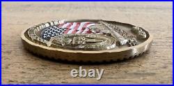 USS Phillipines Sea CG 58 Challenge Coin War Dog Chief