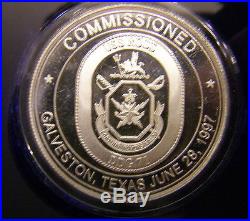 USS Ross Destroyer Serial#s 001/071 Navy Challenge Coin