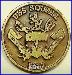 USS Squall (PC-7) Naval Special Warfare Navy Challenge Coin