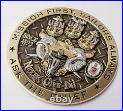 USS William P. Lawrence (DDG-110) POW MIA Navy 3 Challenge Coin