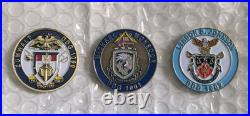 USS Zumwalt Class DDG 1000 US Navy Destroyer BIW Christening Coin Set USS Zumwalt Class DDG 1000 US Navy Destroyer BIW Christening Coin Set