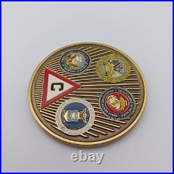 US Military Raf Molesworth Challenge Coin UK Navy Army Air Force Analyze This