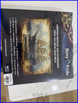 US NAVY 250TH 10 LIMITED EDITION and NUMBERED CHALLENGE COIN SET